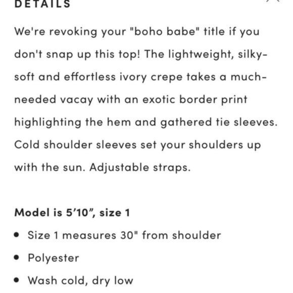 Torrid Off-White Floral Pattern Blouse - Picture 11 of 11